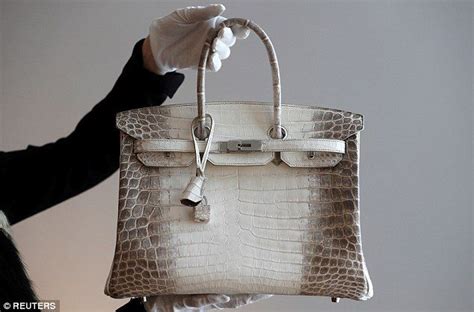 hermes albino crocodile bag price|Hermes bag crocodile skin price.